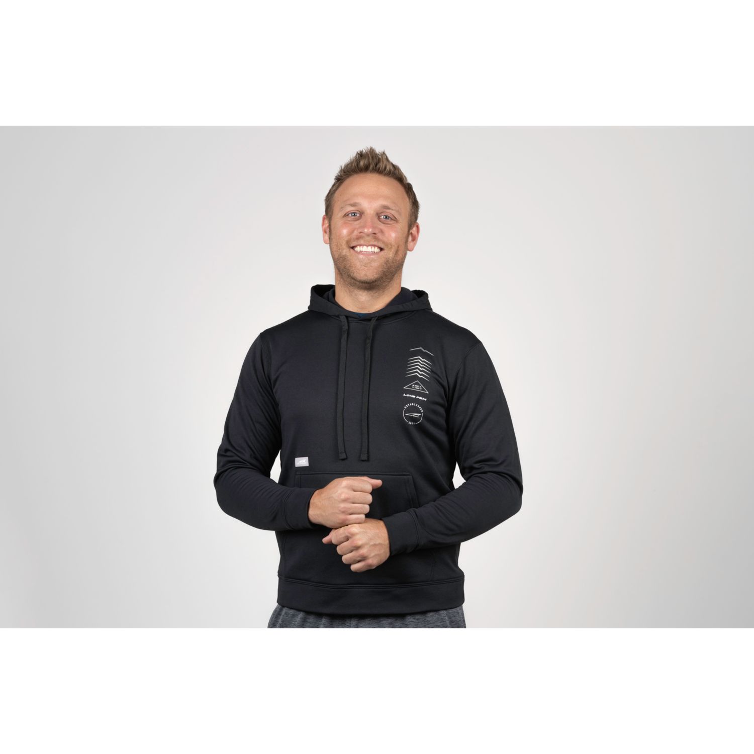 Altra Legend Men's Hoodie Black | South Africa-27518949